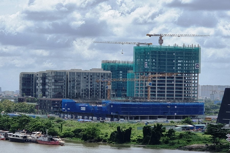 Bất động sản vẫn là kênh ưa thích hàng đầu của nhà đầu tư, đặc biệt là loại hình căn hộ. Ảnh Đỗ Doãn